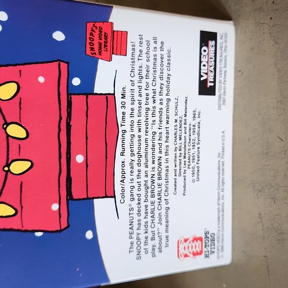 Vintage A Charlie Brown Christmas VHS movie - Picture 4 of 7